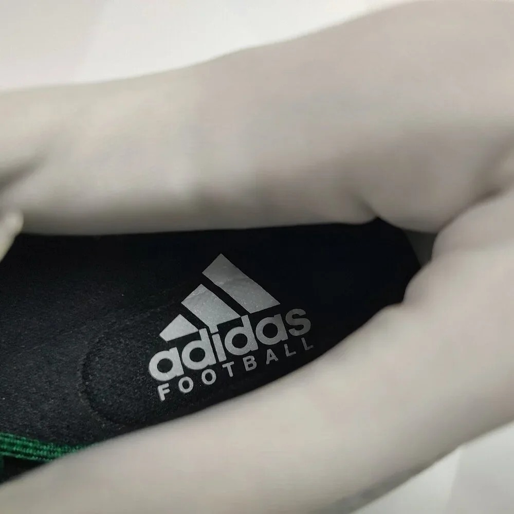 Adidas Mens Football Cleats 16 White Green Shoe Lacrosse Freak Carbon Low - Picture 13 of 16
